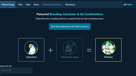 Breeding Calculator .